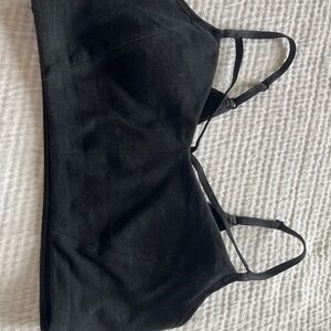Victoria's Secret Black Cotton Bralette